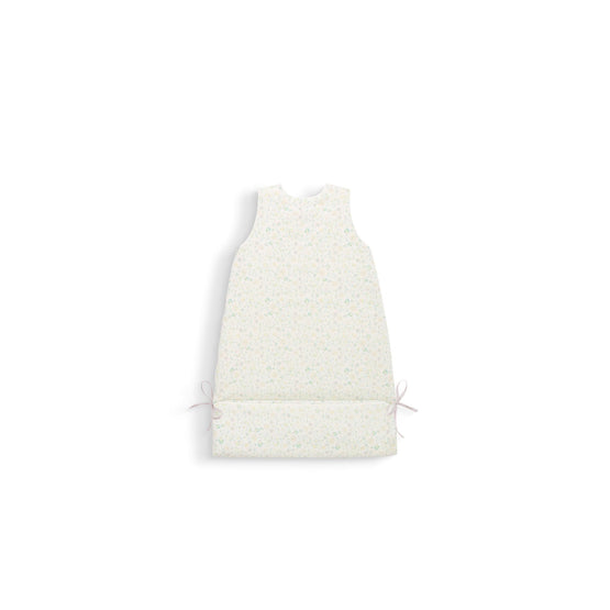 4WBP31TURJY15G - New Born Girl's Woven Turbule Bag - 15G Vert/Rose