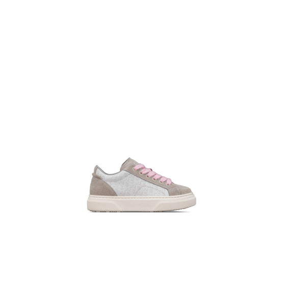 4WBS15SHOAY353 - Kid Girl's Leather Shoes - 353 Poudre