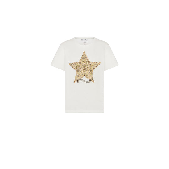 513T09G4218X0894 - Women's Jersey T-Shirt - 0894 Fantaisie Blanc