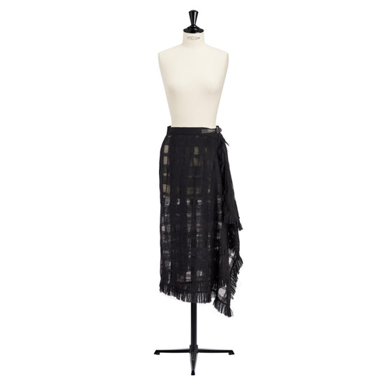 514J22S4012X9000 - Women's Knitwear Skirt - 9000 Noir