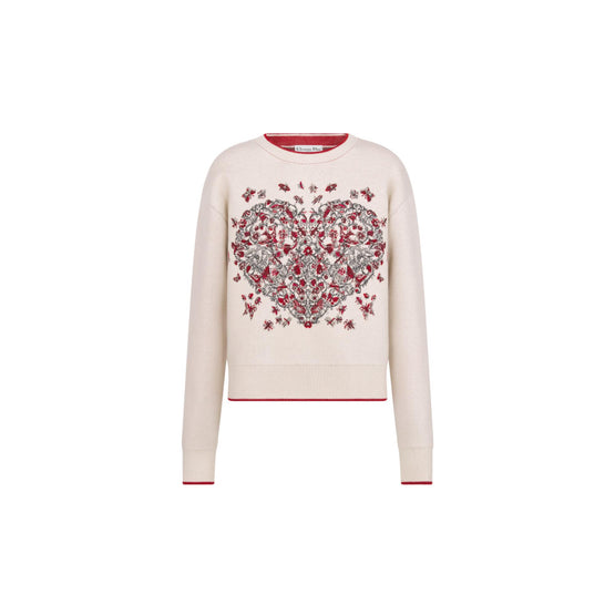 514S55A1026X0838 - Women's Knitwear  Pullover - 0838 Fantaisie Blanc
