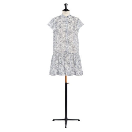 521D08A3A48X5807 - Women's Dress - 5807 Fantaisie Bleu