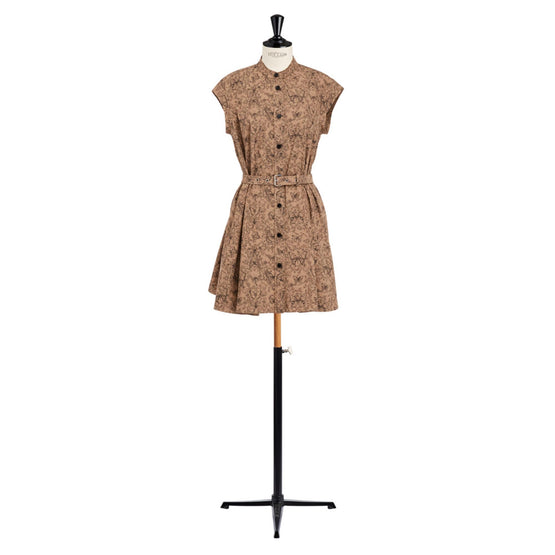 521R95A3A52X1894 - Women's Dress - 1894 Fantaisie Beige