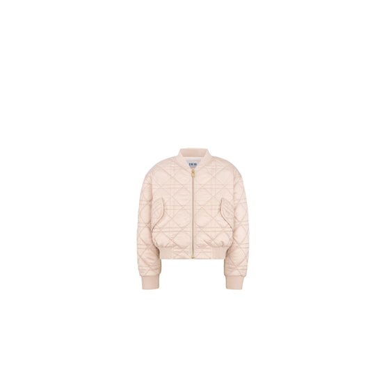 5SBM11PEA2Y026 - Kid Girl's Woven Blouson - 026 Beige Rosé