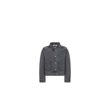 5SBM12JKTHY997 - Kid Girl's Denim Jacket - 997 Noir Jean
