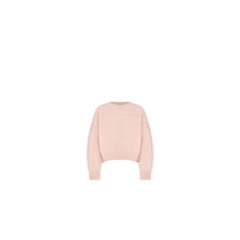 5SBM14PULSY329 - Kid Girl's Knit Sweater - 329 Vieux Rose