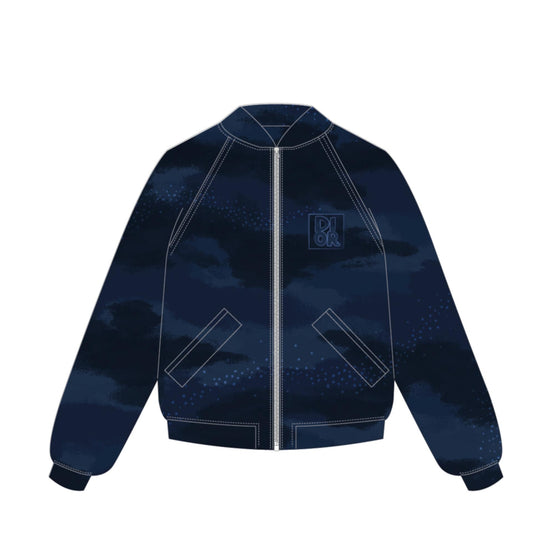 5SBM21PEAEY538 - Kid Boy's Woven Blouson - 538 Bleu Marine