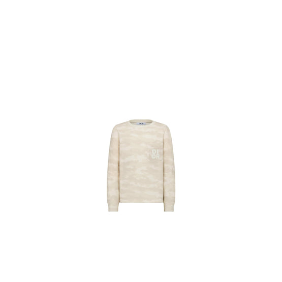 5SBM23TEEDY028 - Kid Boy's Jersey T-Shirt - 028 Beige