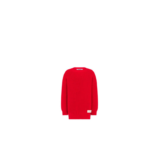 5SBM24PULJY601 - Kid Boy's Knit Sweater - 601 Rouge