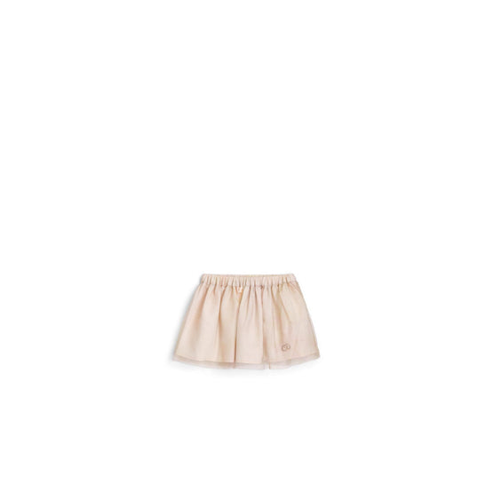 5SBM31SKT9Y099 - New Born Girl's Woven Skirt - 099 Multicouleur Metallisée