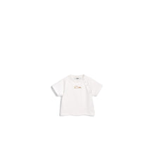 5SBM33TEEAY013 - New Born Girl's Jersey T-Shirt - 013 Blanc Lait