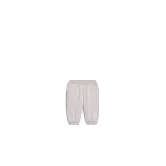 5SBM43PANGY906 - New Born Boy's Jersey Pants - 906 Gris Perle