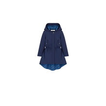 9HBM11RCTOY547 - Kid Girl's Woven Raincoat - 547 Nuit
