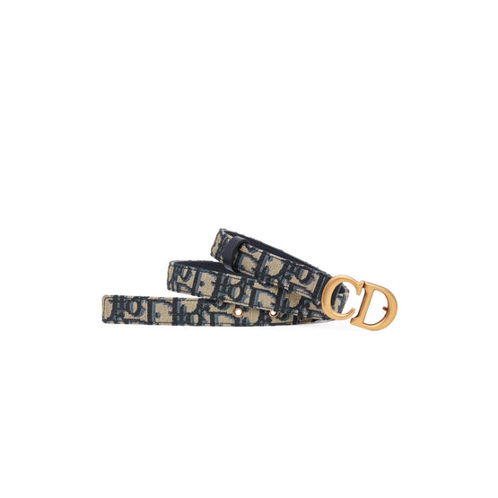 B0042CTZQM928 - Women's Saddle Fine Canvas Belt - 928 Bleu/Multicolor