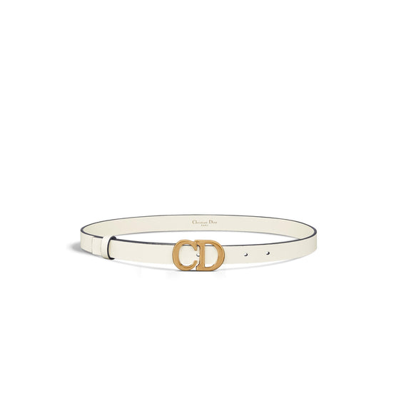 B0042CWGHM030 - Women's Saddle Fine Calfskin Belt - 030 Latte Dior