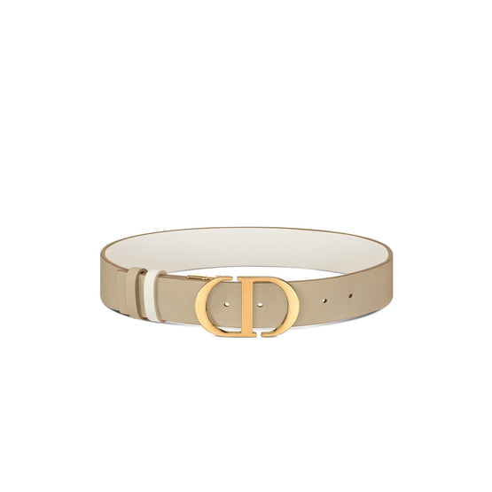 B0179UWGAM118 - Women's 30 Montaigne Basic Full Leather Belt - 118 Naturel/Latte