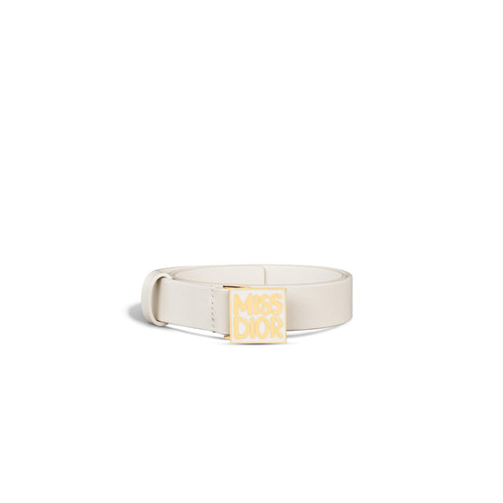 B0598UMODM030 - Women's Signature Belt - 030 Latte Dior