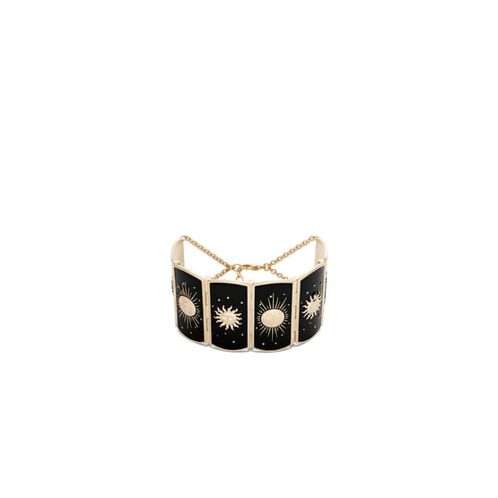 B2404WOMLQD307 - Women's Bracelet - 307 Gold/Black