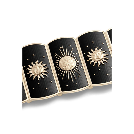 B2404WOMLQD307 - Women's Bracelet - 307 Gold/Black