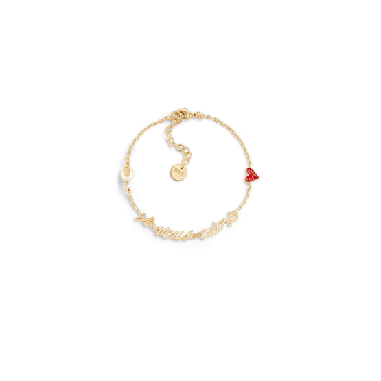 B2545WOMLQD309 - Women's Bracelet - 309 Gold/Red