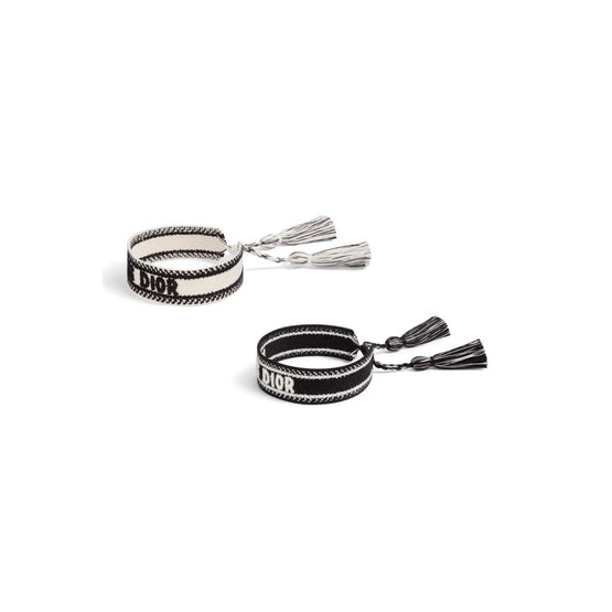 B2634WOMCOD049 - Women's Bracelet - 049 Black/White