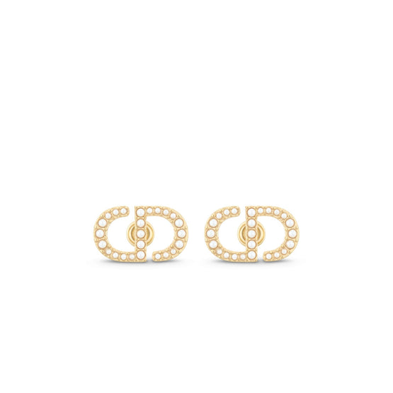 E1742PTCRSD301 - Women's Earrings - 301 Gold/White