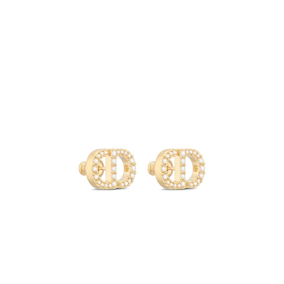 E1742PTCRSD301 - Women's Earrings - 301 Gold/White