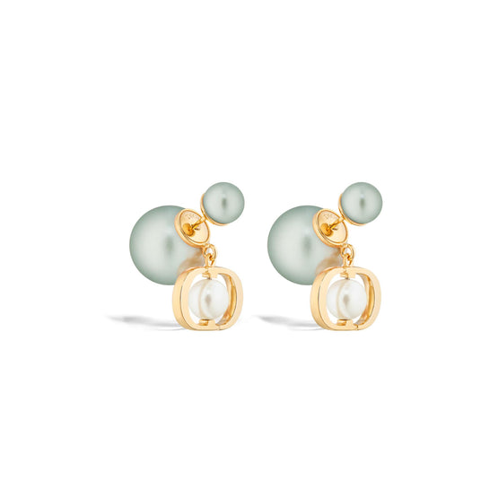 E3213WOMRSD69V - Women's Earrings - 69V Gold/Vert Pistache