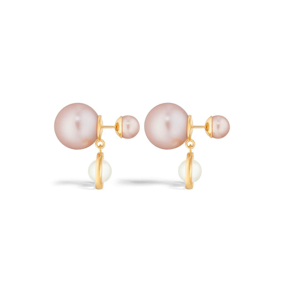 E3213WOMRSD97P - Women's Earrings - 97P Gold/Candy Light Rose