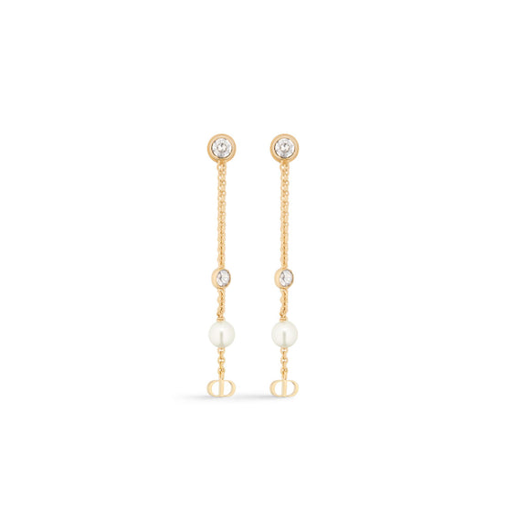 E3340WOMRSD301 - Women's Earrings - 301 Gold/White