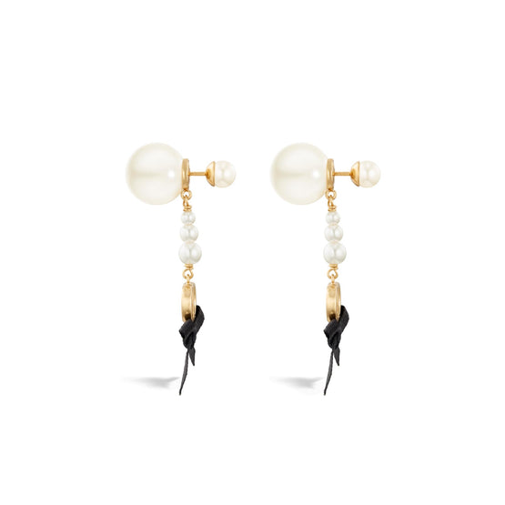 E3720WOMRSD301 - Women's Earrings - 301 Gold/White