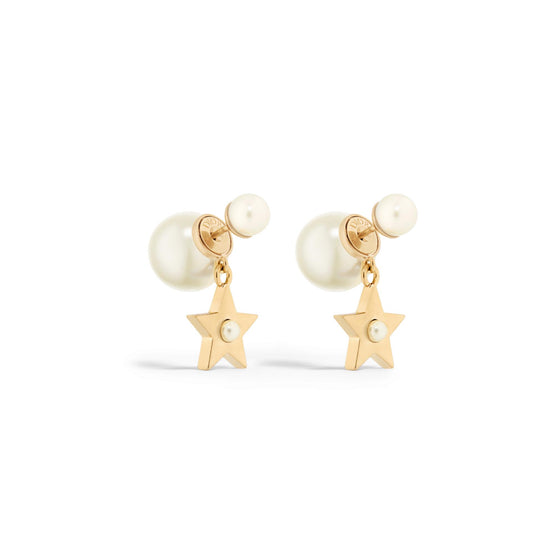 E3901WOMRSD301 - Women's Earrings - 301 Gold/White
