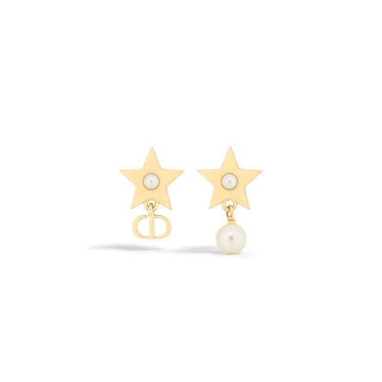 E3903WOMRSD301 - Women's Earrings - 301 Gold/White