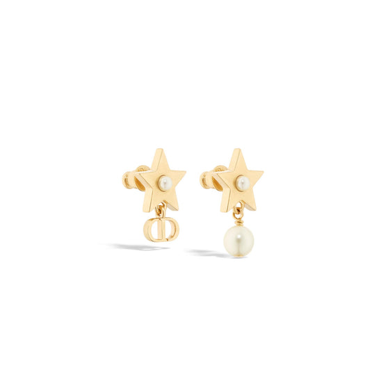 E3903WOMRSD301 - Women's Earrings - 301 Gold/White