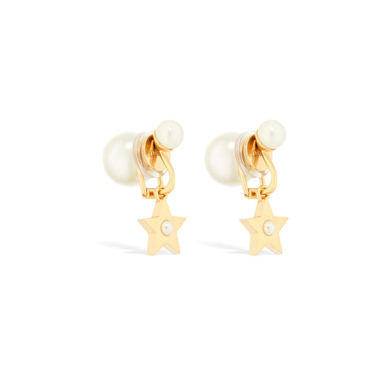 E3970WOMRSD301 - Women's Earrings - 301 Gold/White
