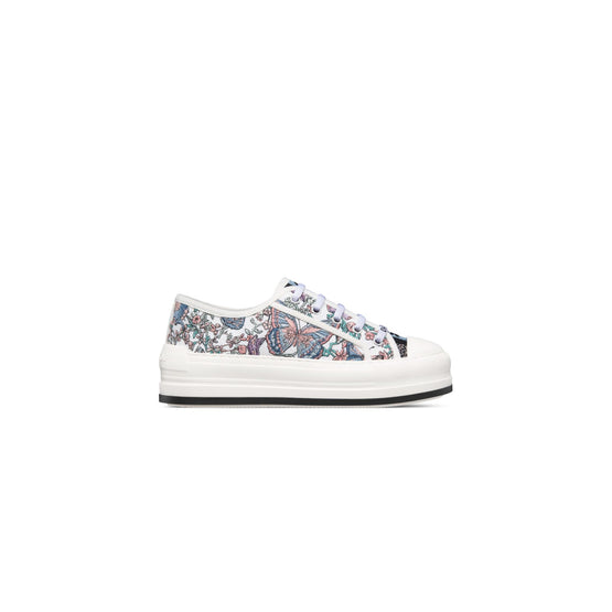 KCK385ECTS84W - Women's Sneakers - 84W Off White & Multicolor