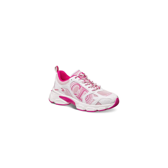 KCK414TRMS89W - Women's Sneakers - 89W Off White & Fuchsia