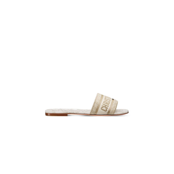 KCQ209CDIS09W - Women's Sandals - 09W White & Gold