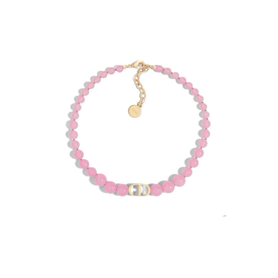 N1116MTGPLD57P - Women's Necklace - 57P Gold/Rose Cadmium