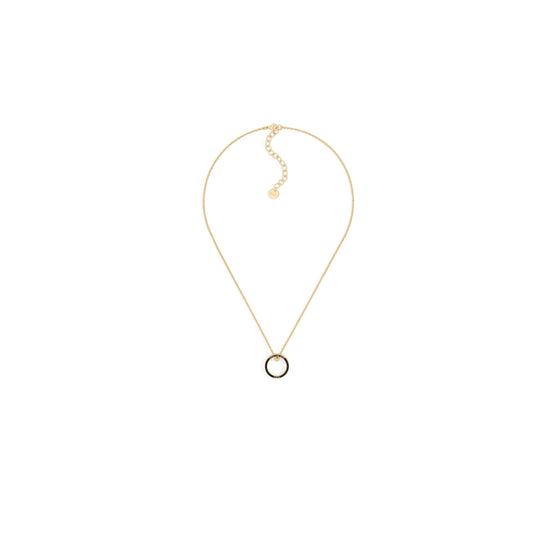 N3041WOMCYD307 - Women's Necklace - 307 Gold/Black