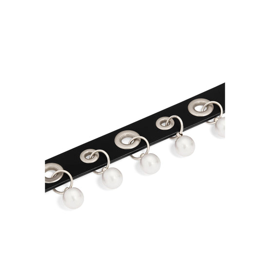 N3064WOMCRD21W - Women's Necklace - 21W Warm Silver/White