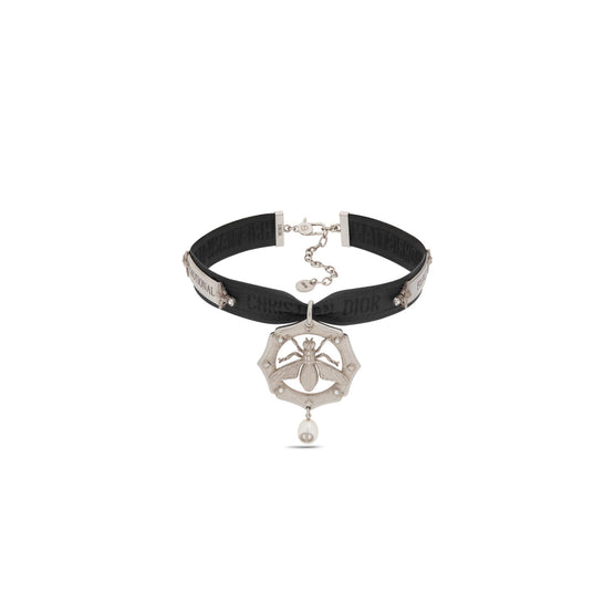 N3071WOMCOD25N - Women's Necklace - 25N Warm Silver/Black
