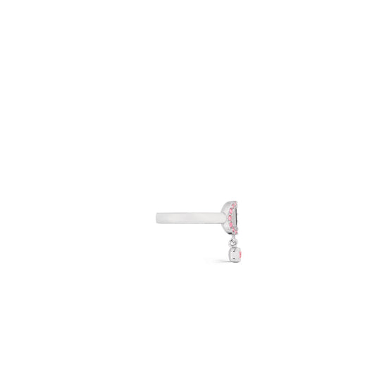 R2232WOMCYD83P - Women's Ring - 83P Palladium/Rose