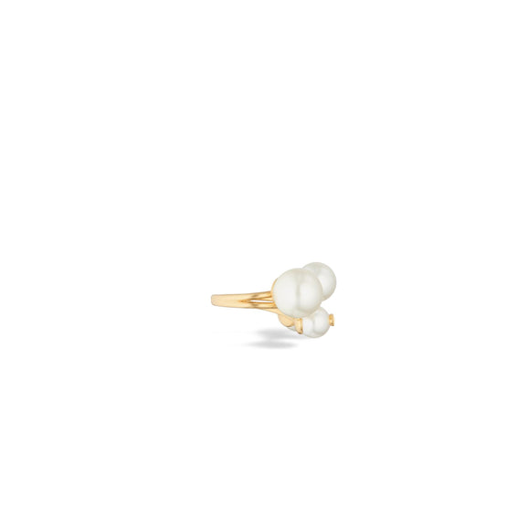 R2265WOMRSD301 - Women's Ring - 301 Gold/White