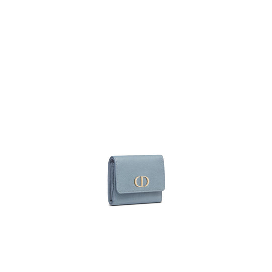 S2057OBAEM81B - Women's 30 Montaigne Medium Cal Wallet - 81B Cloud Blue