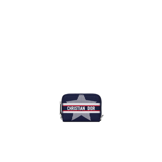 S5493VNSYM928 - Women's Diortravel Canvas Pouch - 928 Bleu/Multicolor