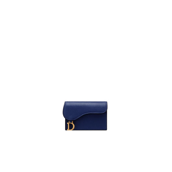 S5611CCEHM14Z - Women's Small Shape Card Holder - 14Z Blue Royale