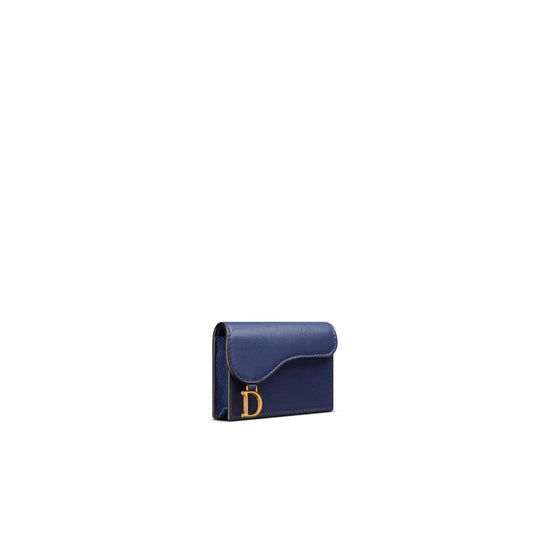 S5611CCEHM14Z - Women's Small Shape Card Holder - 14Z Blue Royale