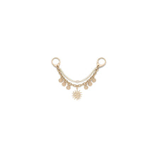 V1325WOMRSD301 - Women's Charm - 301 Gold/White